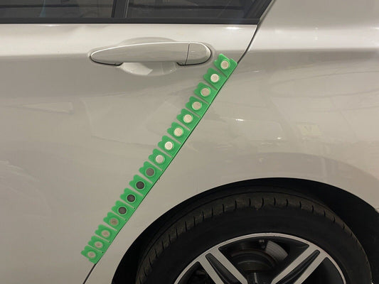55cm Magnetic Car Sheet Metal Dry Grinding Fixed Curve Protective-Strip Green UK